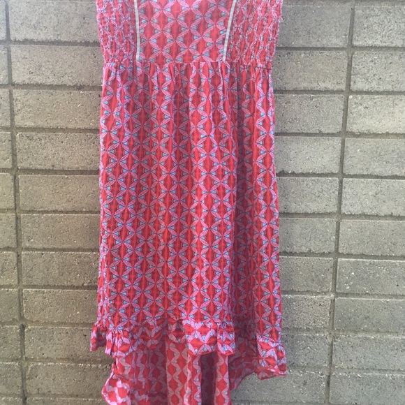 Smocked Summer Dress/Beach Cover-up - Picture 4 of 5